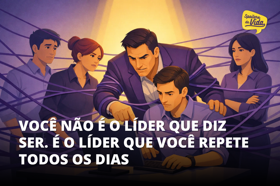 Você não é o líder que diz ser. É o líder que você repete todos os dias