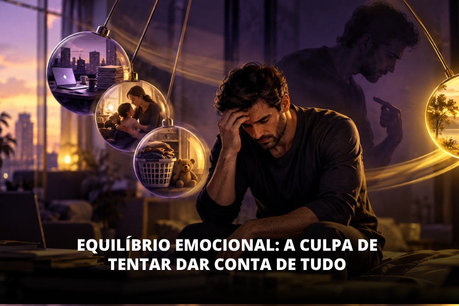 Equilíbrio emocional e o peso de tentar dar conta de tudo
