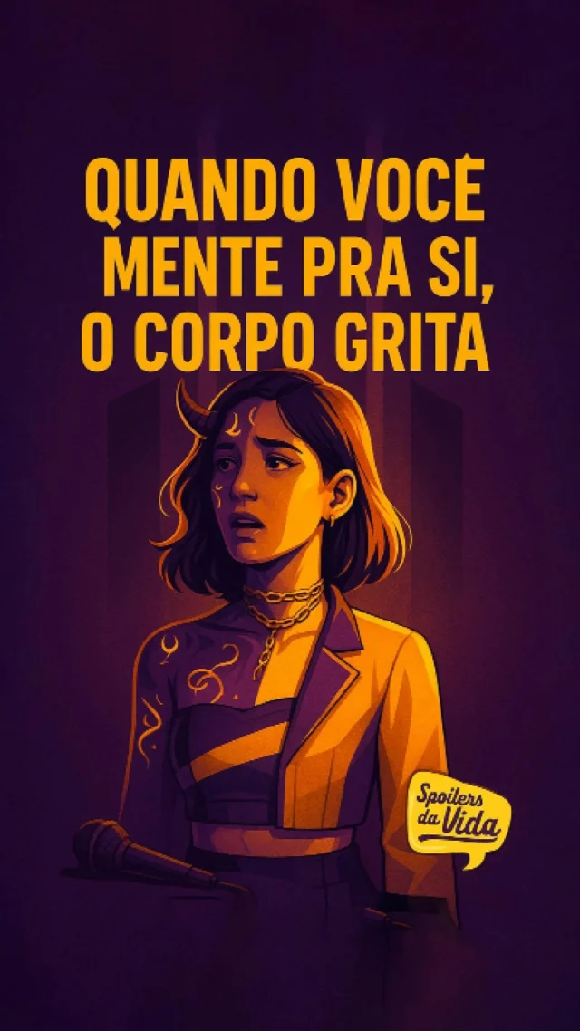 🎤 Já sentiu que precisa esconder quem você é pra ser aceito?

KPop Demon Hunters parece só mais uma animação estilosa com K-pop e ação, mas vai muito além: mostra como reprimir quem somos pode nos silenciar – por dentro e por fora. A protagonista, Rumi, literalmente perde a voz ao tentar se encaixar. Uma metáfora poderosa sobre o preço de negar a própria verdade.

Se isso já te tocou de alguma forma, comenta aqui. E compartilha com quem precisa lembrar que ser você mesmo não é egoísmo — é sobrevivência.

#Autenticidade #KpopDemonHunters #SaúdeMental #Autoconhecimento